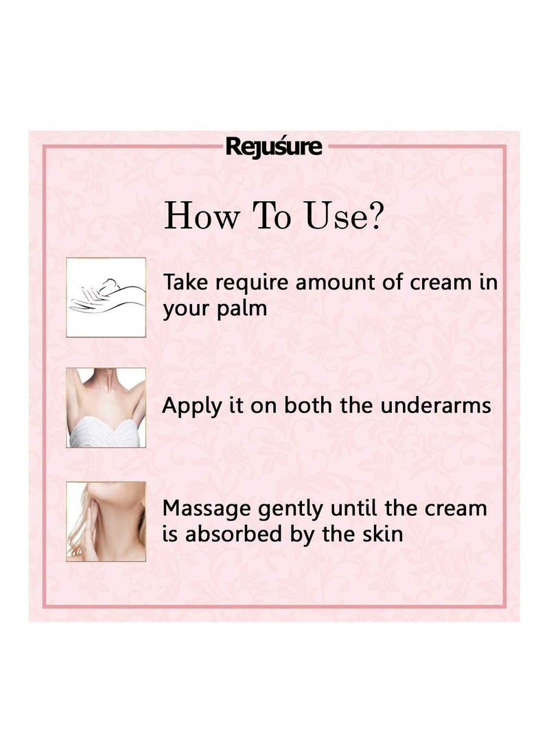 Rejusure Rejusure Under Arm Cream  Removes Black Spots 50 gm  - Image 4