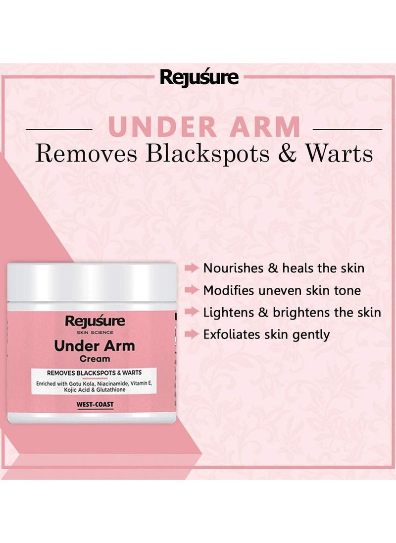 Rejusure Rejusure Under Arm Cream  Removes Black Spots 50 gm  - Image 2