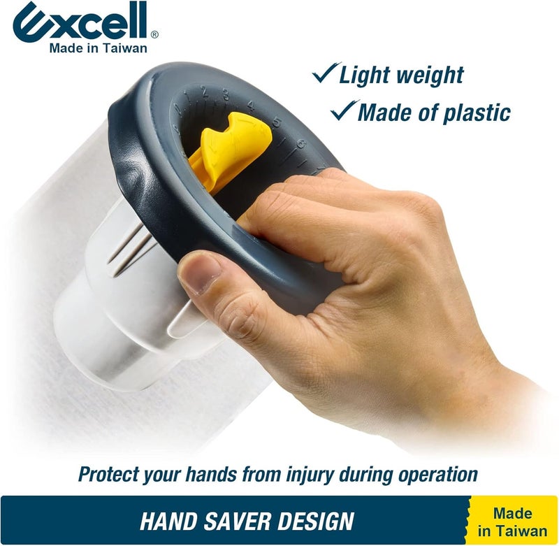 excell SF-773 Hand Saver Stretch Film Dispenser with a Adjustable Brake for 3" Core Film, Stretch Wrap Dispenser, Wrap Handle with a Brake for Easy Packaging Experience (Adjustable Brake Edition) - Image 3