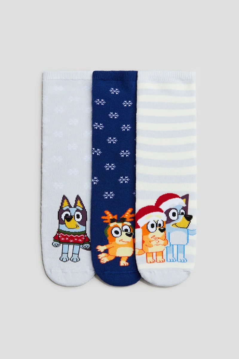 H&M 3-pack terry socks