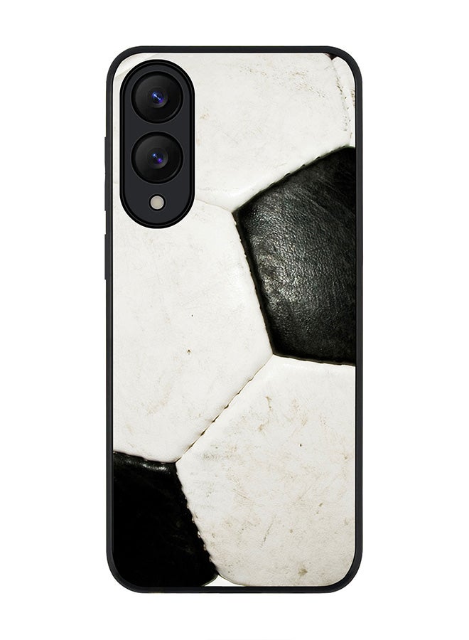 Stylizedd For Samsung Galaxy S25 Edge Case,Slim fit Camera Protection, Shockproof Thin Phone cover  - Football (Soccer Ball)