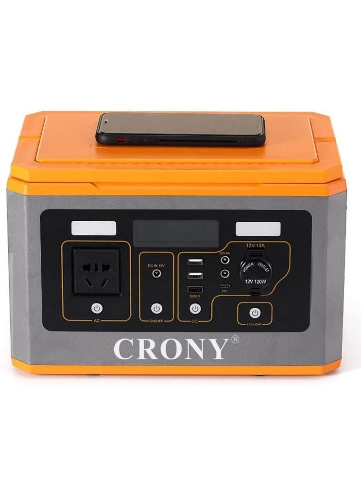 FIPKA - BS800 Portable Power Station portable router battery backup mini dc ups 24V 3A for outdoor activities with DC 5V/3A usb - Image 1