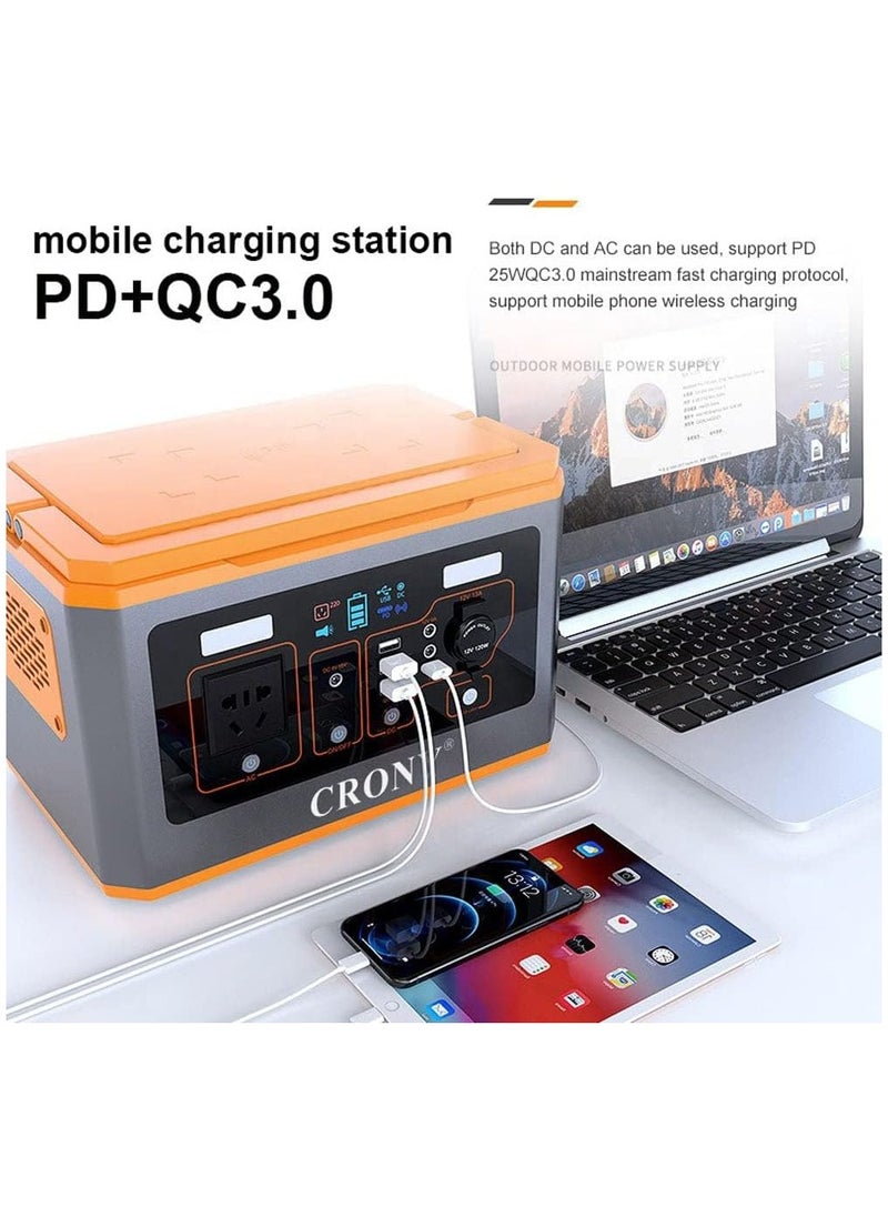 FIPKA - BS800 Portable Power Station portable router battery backup mini dc ups 24V 3A for outdoor activities with DC 5V/3A usb - Image 1
