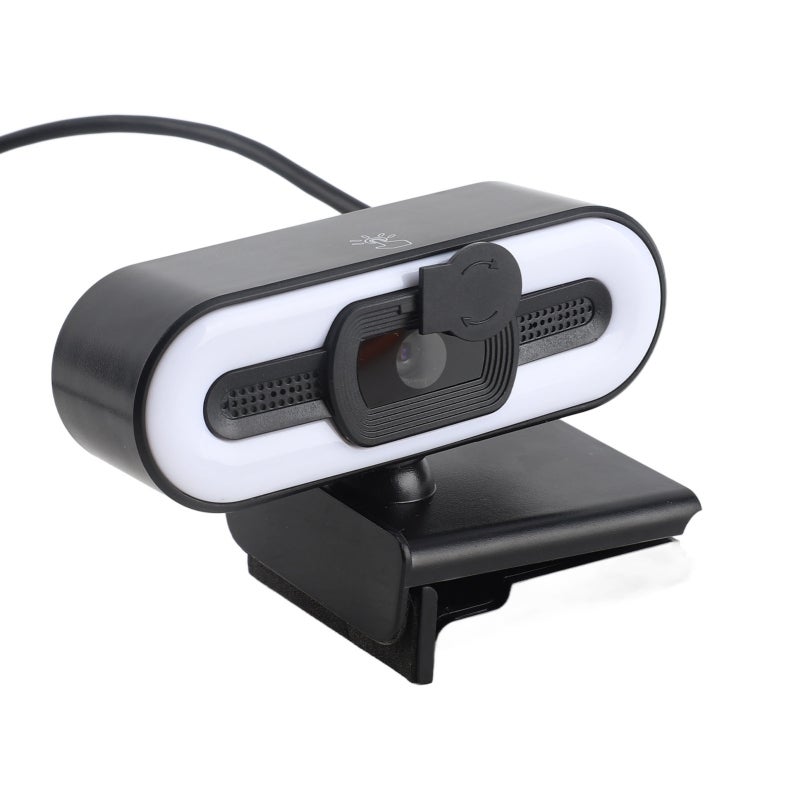 كاميرا ويب بدقة 4K وضوح 3840x2140 وواجهة USB 2.0 - كاميرا ويب مزودة بميكروفون مدمج ووظيفة تجميل تلقائي للاجتماعات الافتراضية - Image 4