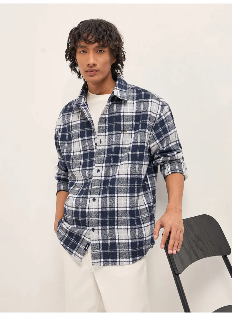 THE BEAR HOUSE Men’s Trendy Shacket for All Seasons | Casual Overshirt Jacket for Men | Versatile Outerwear Layer for Office, Streetwear & Travel | Modern Smart Look for Everyday Outfits