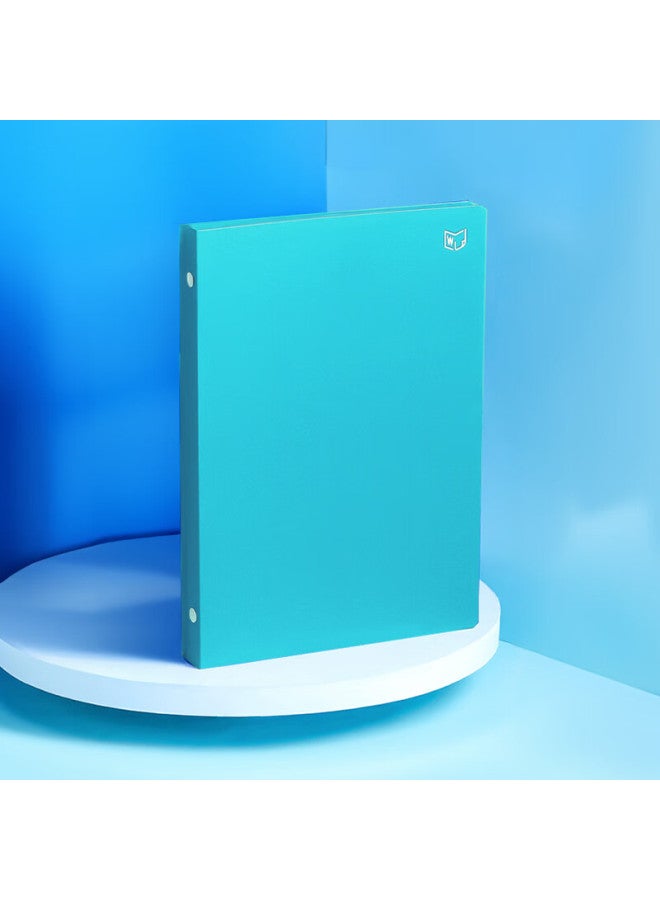 King Jim B5 Ring Binder Clear Blue Wj Series Large Capacity Loose Leaf Notebook 476Tte-Gsbn03 Happy Blue - Image 2