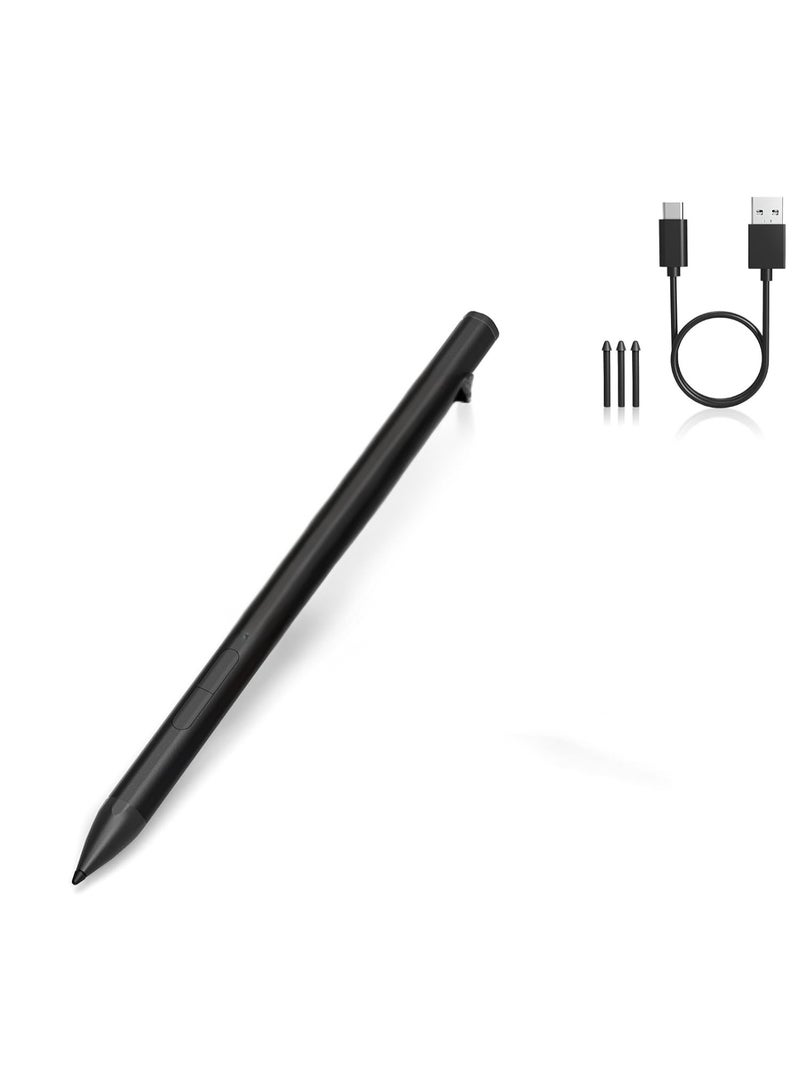 Surface Stylus for Surface Pro 11/9/X/8/7/6/5/4/3, Surface Go 4/3/2/1, Surface Laptop/Studio/Book 4/3/2/1 Stylus Pen with Palm Rejection, 4096 Pressure Sensitivity, Black - Image 1