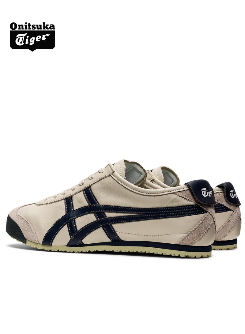 Onitsuka Tiger Mexico 66 Colorblock Sneakers Beige/Navy - Image 4