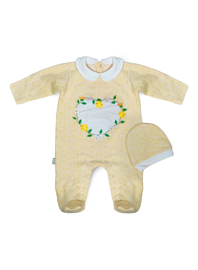 BabyShoora Baby jumpsuit + hat  - Image 1
