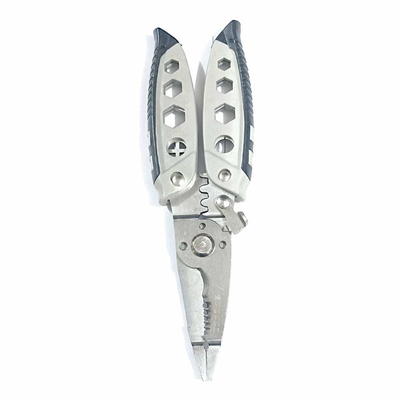 Uptodateproducts Wire Stripper Tool 7Inch Multipurpose Wire Stripper Handheld 16 In 1 Stainless Steel Wire Strippers - Image 5