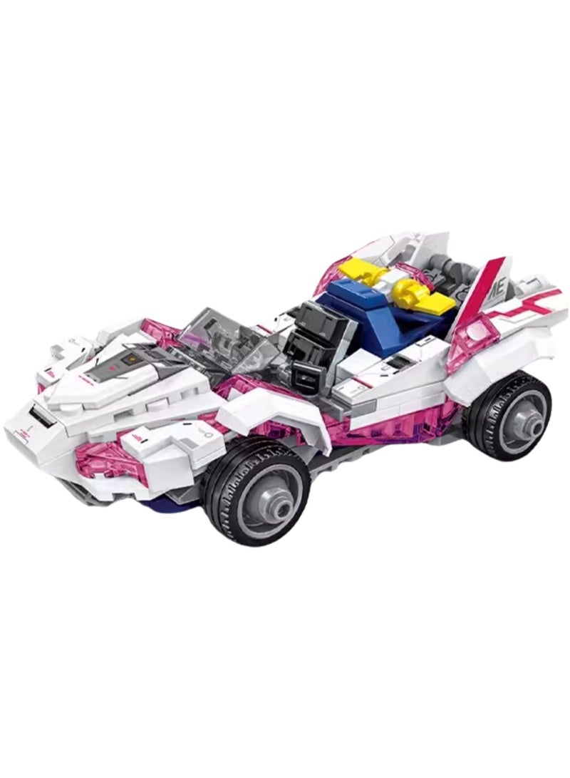 Unique Beast Chariot Building Blocks Assembly Model Boy Small Particle Assembly Toy - Image 1