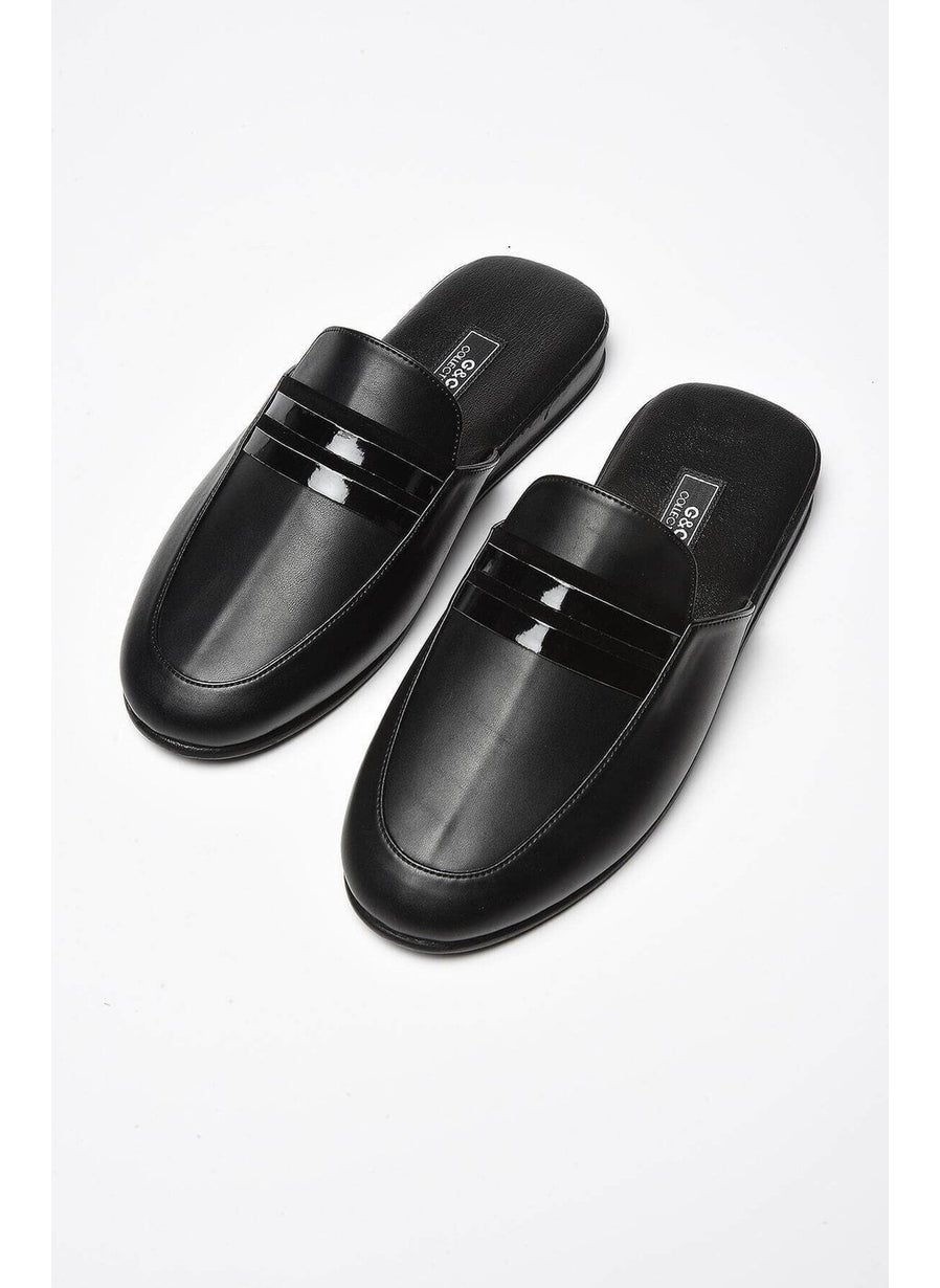 Gc Terlik - GC 380 Men's Home Slippers - Black - Image 1