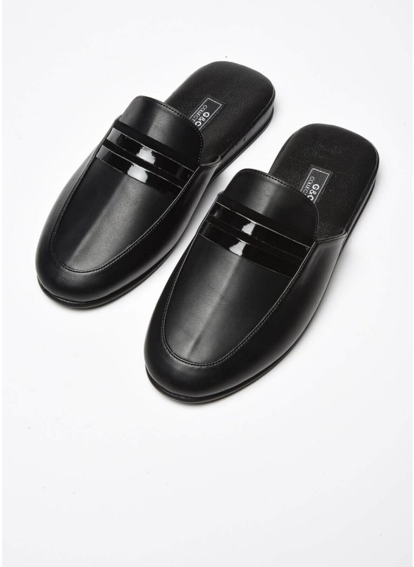 Gc Terlik - GC 380 Men's Home Slippers - Black - Image 1