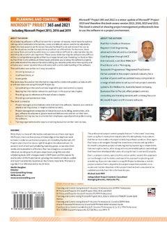 Planning and Control Using Microsoft Project 365 and 2021: Including 2019, 2016 and 2013  - Image 1