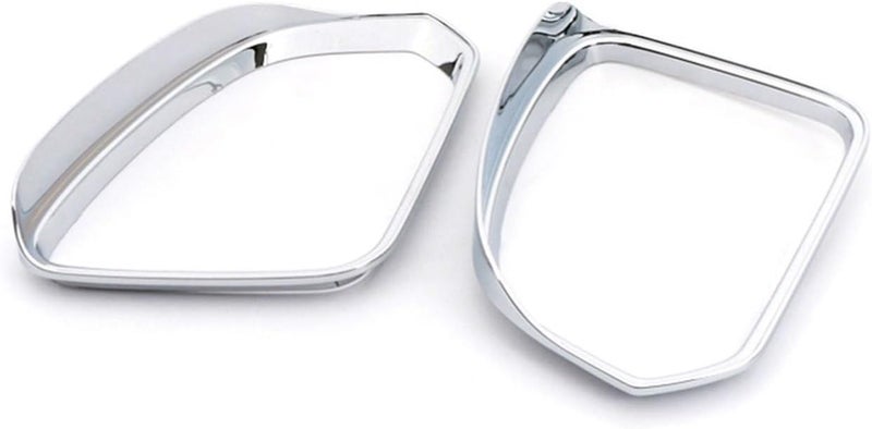 Wivplex 2PCS ABS Chromed Rearview Mirror Rain Shield Cover for Volvo XC40 - Image 1
