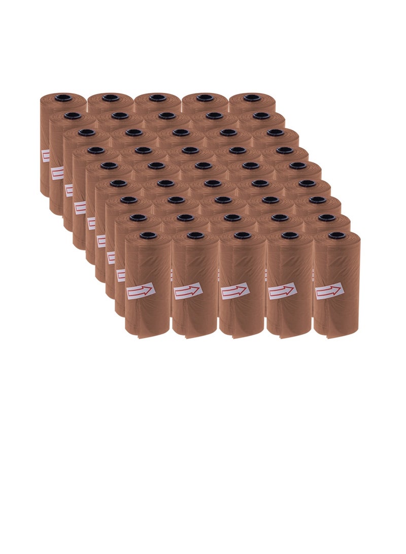 STAR BABiES Star Babies Scented Bag-Pack of 45/675bags - Brown  - Image 1
