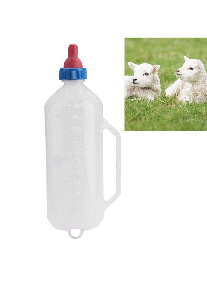 Tnfeeon 1L Baby Lamp Milk Feeder Bottle Little Goat Calf Sheep Feeding Nursing Bottle Cup With Handle  - Image 1