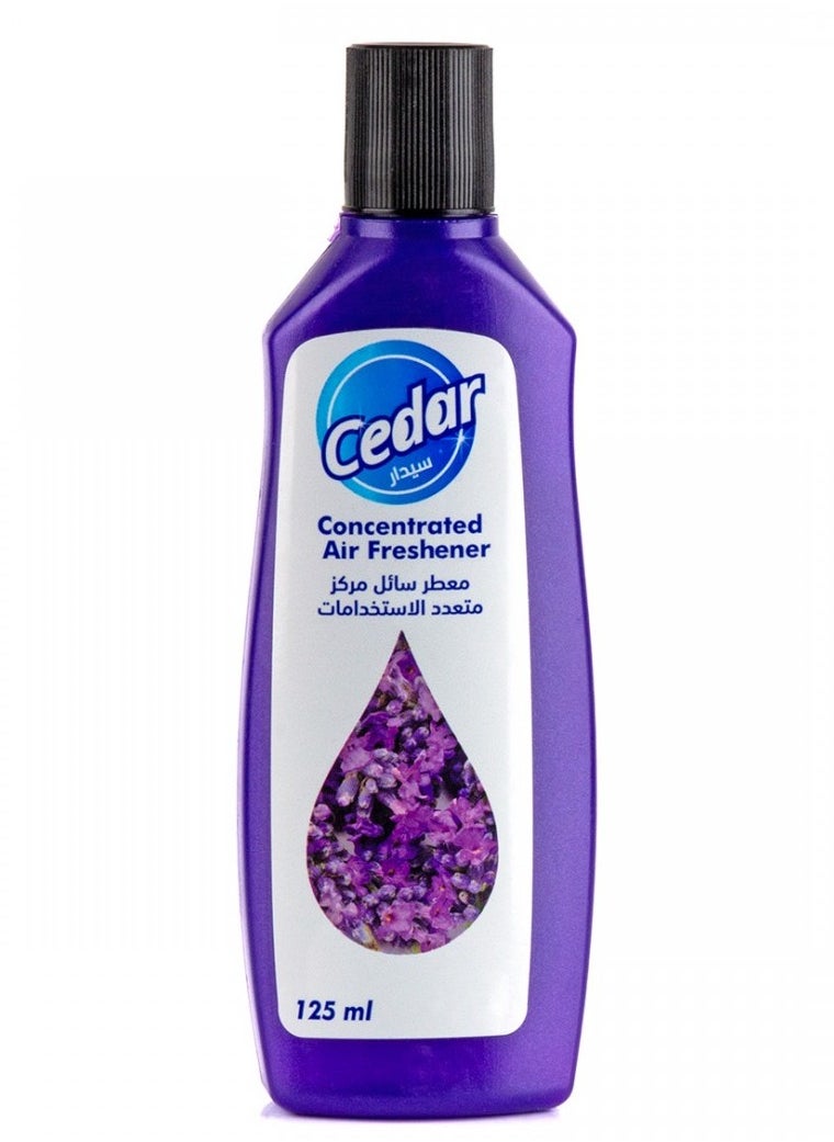 Cedar - Cedar Multi-Purpose Concentrated Liquid Freshener with Lavender Scent, 125 ml - Image 1