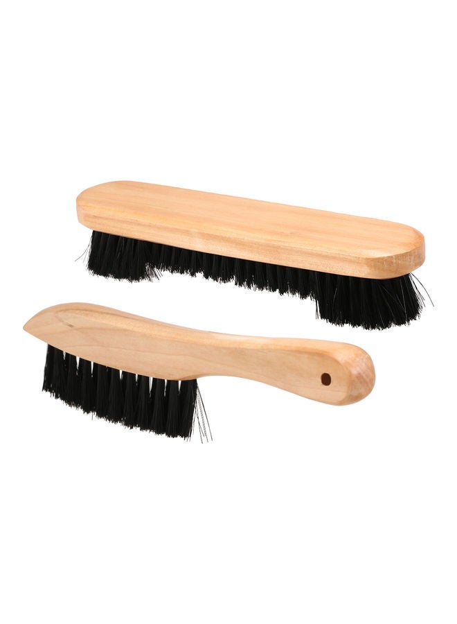 NIBEMINENT 2-Piece Billiard Table Hair Brush Set - Image 4