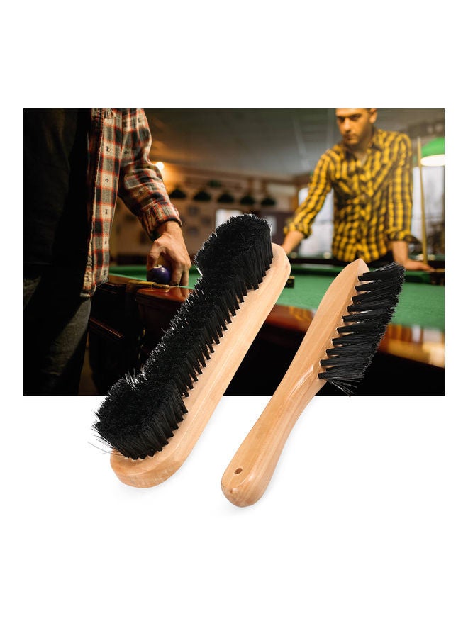 NIBEMINENT 2-Piece Billiard Table Hair Brush Set - Image 3