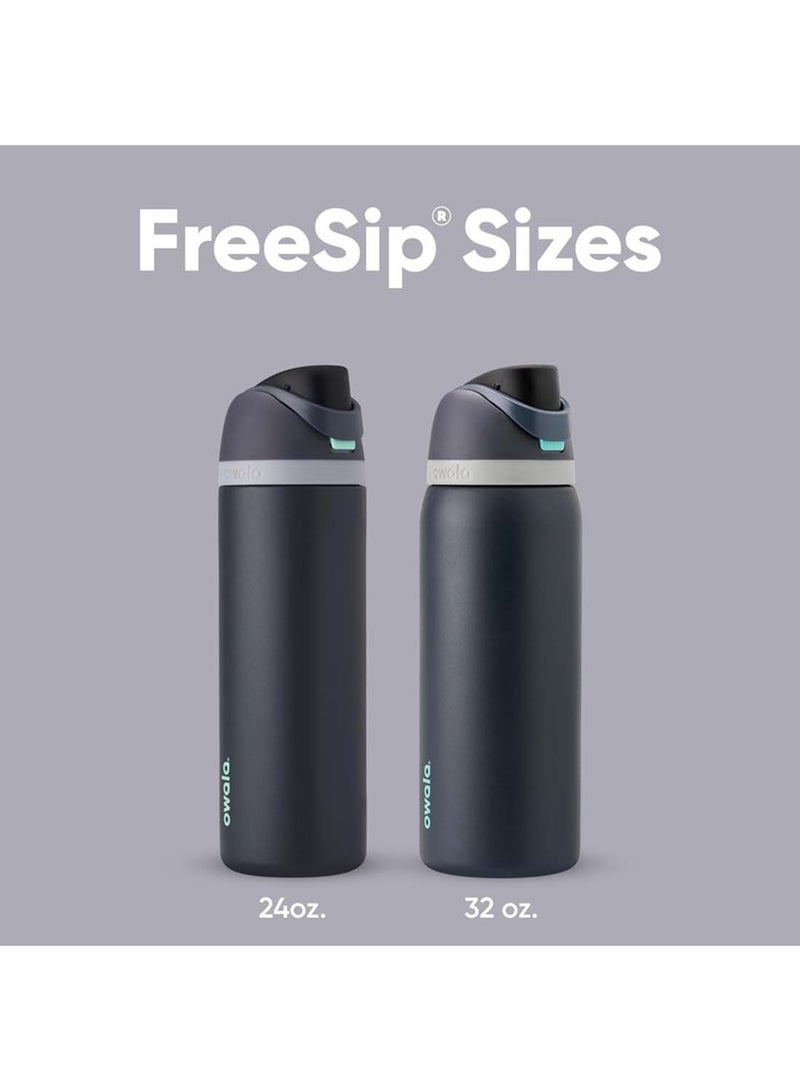 Owala FreeSip Insulated Stainless Steel 24oz Water Bottle with Straw for Sports, Travel, and School BPA-Free Sports Water Bottle - Image 5