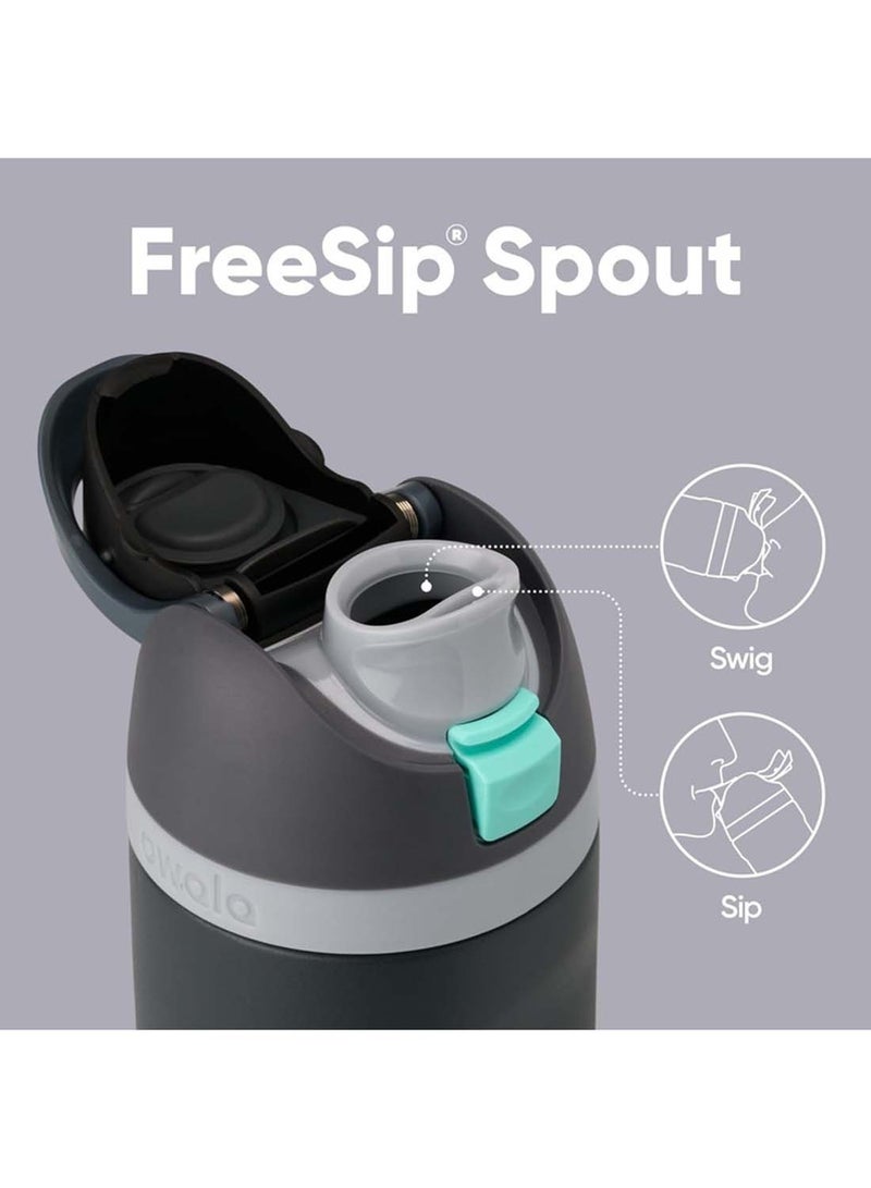 Owala FreeSip Insulated Stainless Steel 24oz Water Bottle with Straw for Sports, Travel, and School BPA-Free Sports Water Bottle - Image 4