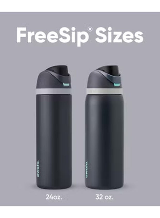 Owala زجاجة ماء معزولة من الفولاذ المقاوم للصدأ FreeSip مع قشة للرياضة والسفر والمدرسة خالية من BPA - Image 5