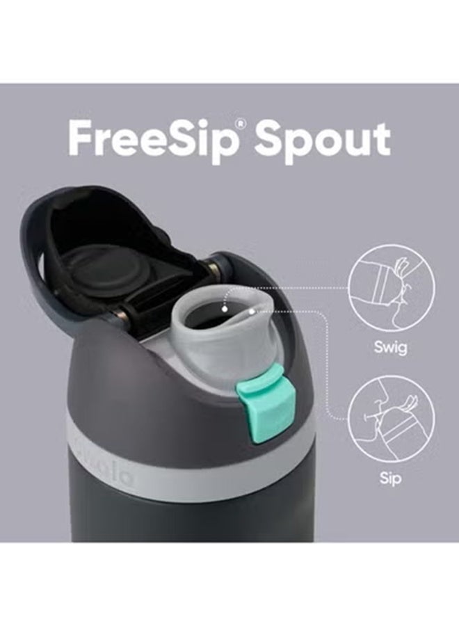 Owala زجاجة ماء معزولة من الفولاذ المقاوم للصدأ FreeSip مع قشة للرياضة والسفر والمدرسة خالية من BPA - Image 4