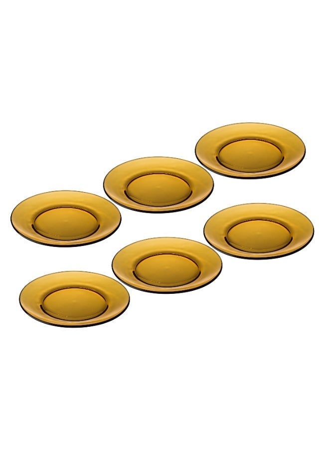 دوراليكس طقم صحون زجاج 6 قطع – مقاس 19 سم | من شركة دوراليكس الفرنسية 🇫🇷 - Image 3