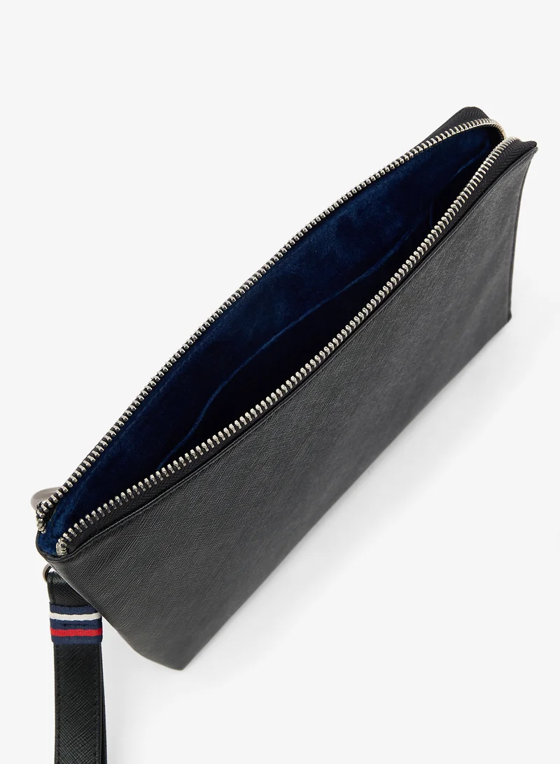 Robert Wood  zip detail grain toiletry bag for Men | Best Price UAE