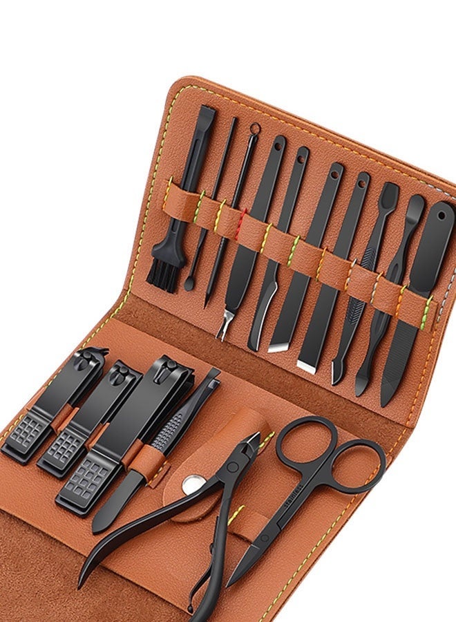 Super ZYouth 16 Piece Professional Pedicure and Nail Clipper Manicure Tool Set for Face Hand and Foot Care - Image 2