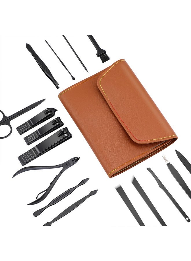 Super ZYouth 16 Piece Professional Pedicure and Nail Clipper Manicure Tool Set for Face Hand and Foot Care - Image 3
