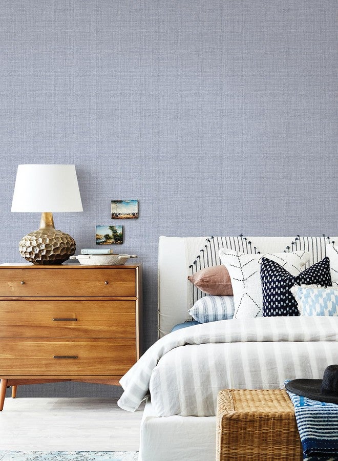 NuWallpaper Lansdowne Blue Peel and Stick Wallpaper, NUS4997 - Image 2