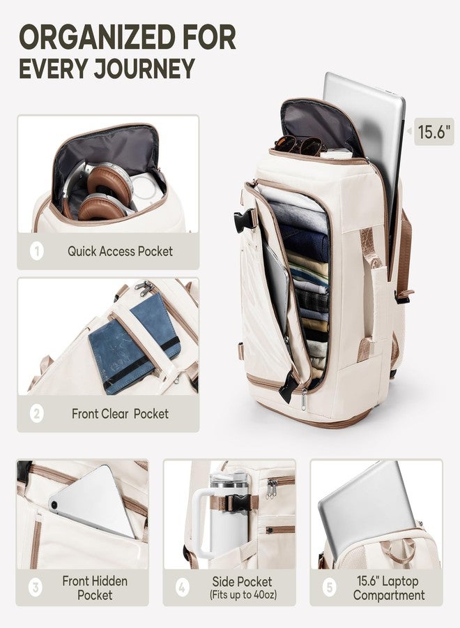 coofay Travel Backpack for Women Men, Carry on Backpack for Airplanes - Image 4