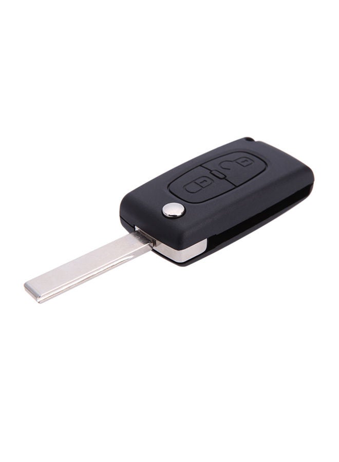 NIBEMINENT Smart Remote Flip Key Shell Case For Peugeot - Image 1