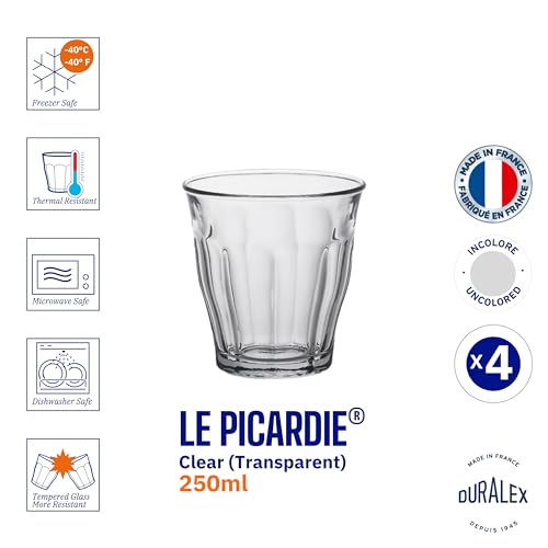 Duralex Picardie Tumblers 16 cl Pack of 4 - Image 4