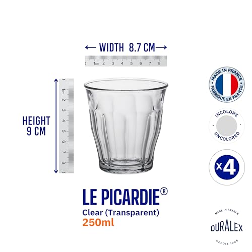 Duralex Picardie Tumblers 16 cl Pack of 4 - Image 3