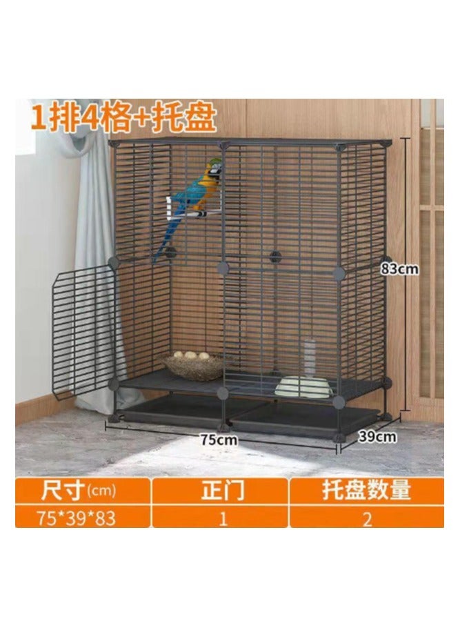 Sunshinee Sunshine Bird cage  Lengthways One row four cells - Image 1