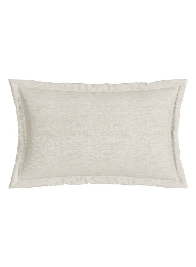 Concept Plain Decorative Cushion with Flap White 40 x 60 cm 472478