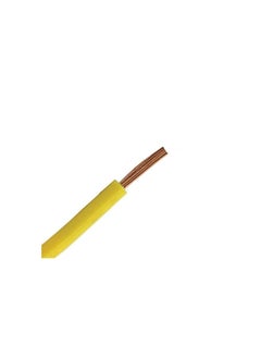 Oman Oman Cable 6.0mm Single Core Wire-100 Yards-Yellow 