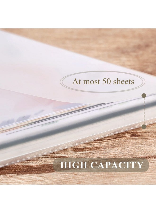 Csyidio 14 Pieces 12X12 Inch Scrapbook Paper Storage Organizer With Large Label Stickers Clear Paper Storage Organizer With Sealing Design Holds Scrapbook Paper Vinyl Paper - Image 4