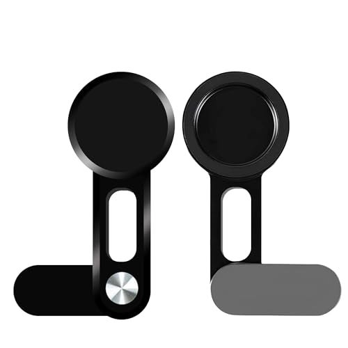 SIAGO Universal 90° Rotating Phone Holder for Laptop & Desktop Monitors | Adjustable Phone Stand for 4 to 7.1 Inch | Hands-Free Vertical Horizontal Viewing | Tool-Free Installation | SIA393 - Image 1