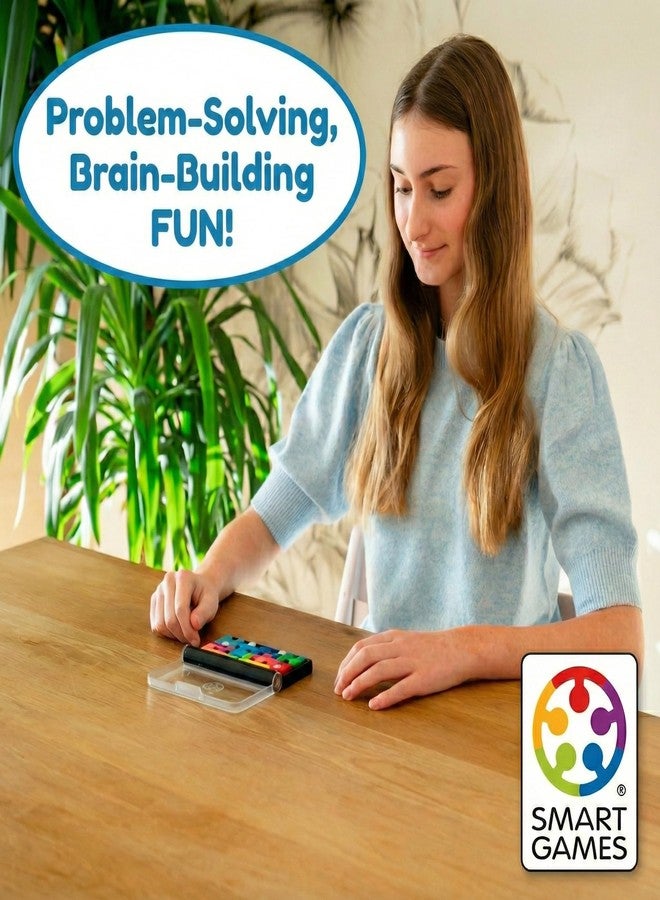 سمارت جيمز لعبة SmartGames IQ Quub – لعبة ألغاز منطقية للسفر ولعبة بناء مكعبات ثلاثية الأبعاد بقطع ناعمة الملمس، 120 تحديًا، لعبة تعليمية في مجالات العلوم والتكنولوجيا والهندسة والرياضيات للأطفال والكبار، من عمر 6 سنوات فما فوق - Image 2