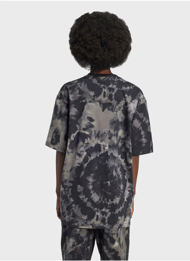 اديداس اوريجينالز Tie Dye Oversized T-Shirt