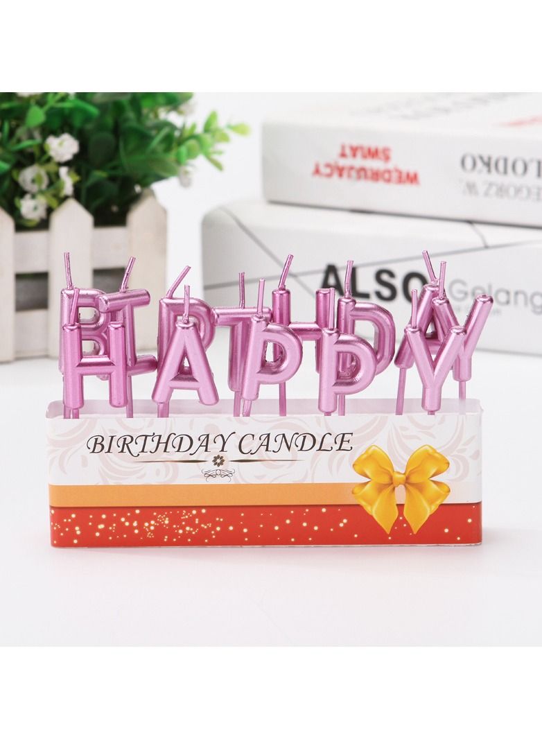 13-Piece Happy Birthday Candle