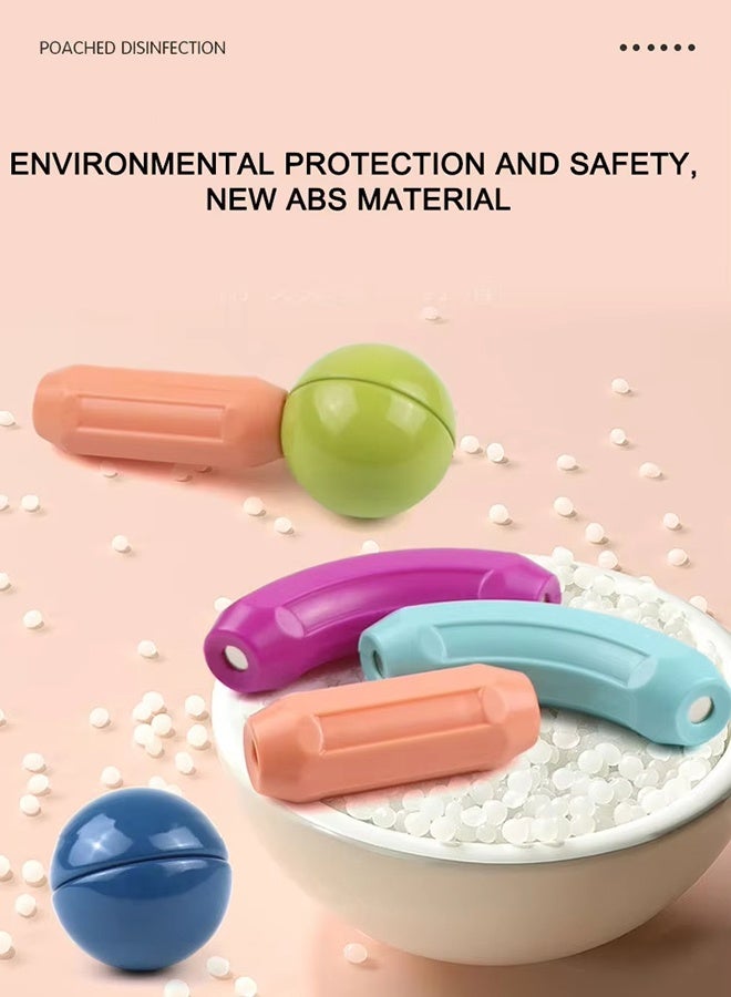 حياة الكثبان 84 قطعة من مكعبات البناء المغناطيسية للأطفال، مجموعات بناء مغناطيسية تعليمية، ألعاب تفاعلية عائلية STEM غير سامة ومتينة للأولاد والبنات من سن 3 سنوات فما فوق - Image 4