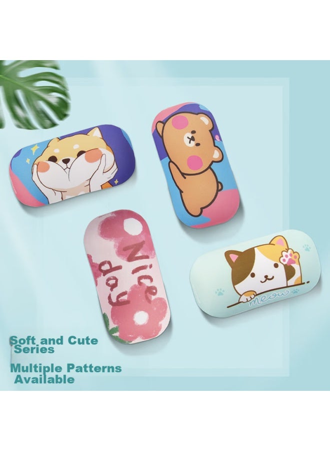 Exco Cute Anime Camouflage Bear Mouse Pad Wrist Rest, Mouse Hand Support, Wrist Support, Silicone Computer Office Hand Pad, Small Mouse Pad, Wrist Rest, Keyboard Hand Support Pillow 9490 - Image 3