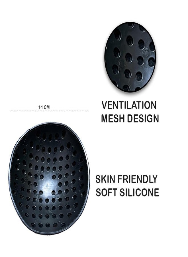 بلوشيا شعر مستعار كروي الرأس من BLUSHIA (ذيل حصان 35 سم، أسود) رأس على شكل برعم زهرة قشر الجريب فروت لزيادة كثافة الشعر على الرأس - Image 4