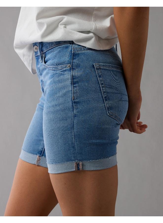 امريكان ايجل شورت جينز برمودا سكيني بخصر مرتفع من - Image 5