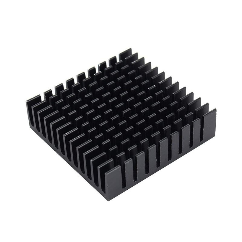 40x40mm Aluminum CPU Heatsink Black Cooling Fin For Computer Processor - Image 3